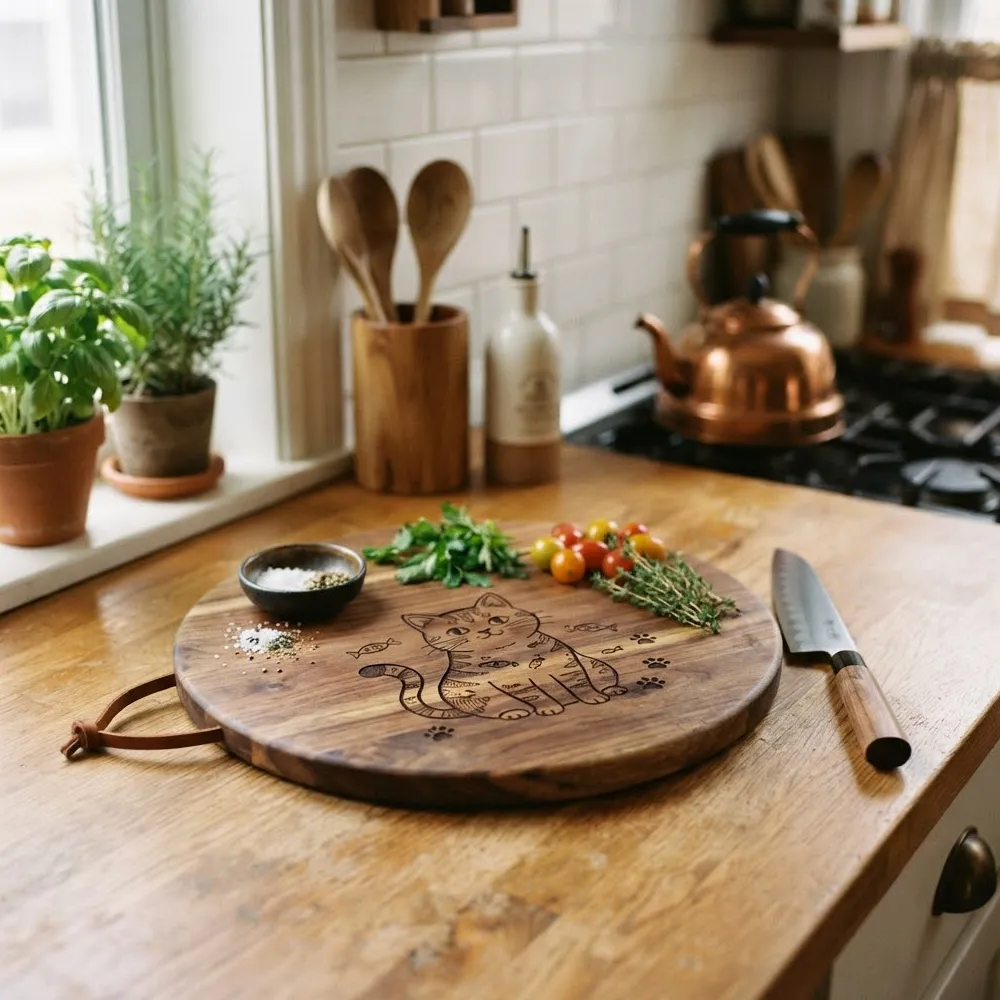 Personalizowana drewniana deska do krojenia Art of Wood